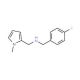 (4-Fluoro-benzyl)-(1-methyl-1H-pyrrol-2-ylmethyl)-amine - chemical structure image