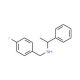 (4-Fluoro-benzyl)-(1-phenyl-ethyl)-amine (CAS 356531-62-9) - chemical structure image