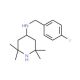 (4-Fluoro-benzyl)-(2,2,6,6-tetramethyl-piperidin-4-yl)-amine - chemical structure image