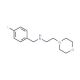(4-Fluoro-benzyl)-(2-morpholin-4-yl-ethyl)-amine - chemical structure image