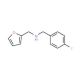 (4-Fluoro-benzyl)-furan-2-ylmethyl-amine - chemical structure image