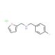 (4-Fluoro-benzyl)-furan-2-ylmethyl-aminehydrochloride - chemical structure image