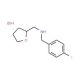 (4-Fluoro-benzyl)-(tetrahydro-furan-2-ylmethyl)-amine hydrobromide - chemical structure image