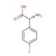 4-Fluoro-D-α-phenylglycine (CAS 93939-74-3) - chemical structure image
