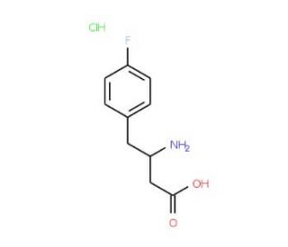 4-Fluoro-D-beta-homophenylalanine hydrochloride (CAS 331763-69-0) - chemical structure image