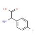 4-Fluoro-DL-α-phenylglycine (CAS 7292-73-1) - chemical structure image