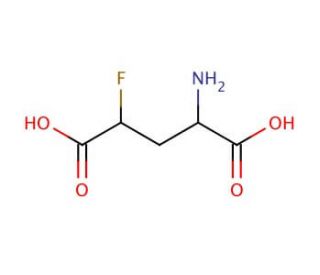 4-Fluoro-DL-glutamic acid (CAS 2708-77-2) - chemical structure image