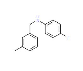 4-Fluoro-N-(3-methylbenzyl)aniline - chemical structure image