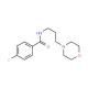 4-Fluoro-N-(3-morpholin-4-yl-propyl)-benzamide - chemical structure image