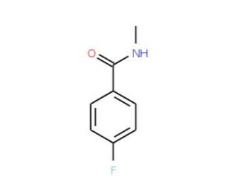4-Fluoro-N-methylbenzamide (CAS 701-49-5) - chemical structure image