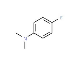 4-Fluoro-N,N-dimethylaniline (CAS 403-46-3) - chemical structure image