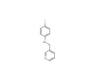 4-fluoro-N-(pyridin-3-ylmethyl)aniline - chemical structure image