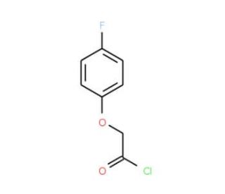 (4-Fluoro-phenoxy)-acetyl chloride - chemical structure image
