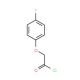 (4-Fluoro-phenoxy)-acetyl chloride - chemical structure image