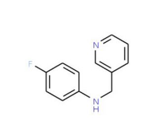 (4-Fluoro-phenyl)-pyridin-3-ylmethyl-amine - chemical structure image