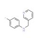 (4-Fluoro-phenyl)-pyridin-3-ylmethyl-amine - chemical structure image