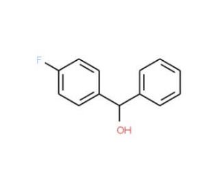 4-Fluorobenzhydrol (CAS 365-22-0) - chemical structure image