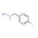 (4-fluorobenzyl)hydrazine (CAS 699-05-8) - chemical structure image
