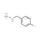 (4-Fluorobenzyl)hydrazine hydrochloride (CAS 51859-98-4) - chemical structure image