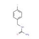 4-Fluorobenzyl urea (CAS 76523-24-5) - chemical structure image