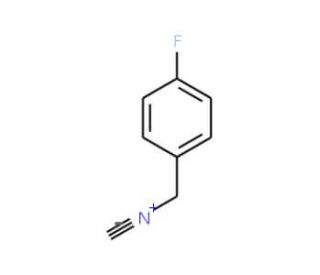 4-Fluorobenzylisocyanide (CAS 148890-53-3) - chemical structure image