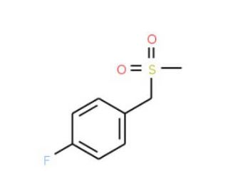 4-Fluorobenzylmethylsulfone - chemical structure image