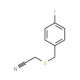 4-Fluorobenzylthioacetonitrile - chemical structure image