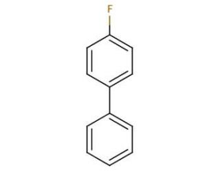 4-Fluorobiphenyl (CAS 324-74-3) - chemical structure image