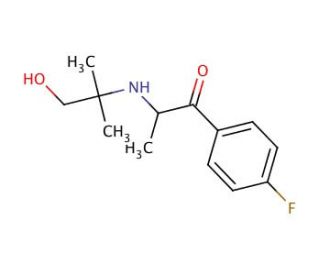 4-Fluorohydroxy Bupropion (CAS 1076198-13-4) - chemical structure image