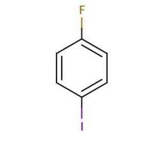 4-Fluoroiodobenzene (CAS 352-34-1) - chemical structure image