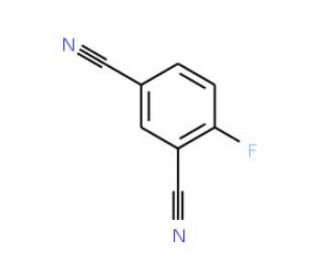 4-Fluoroisophthalonitrile (CAS 13519-90-9) - chemical structure image