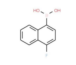 4-Fluoronaphthalene-1-boronic acid (CAS 182344-25-8) - chemical structure image