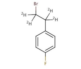 4-Fluorophenethyl Bromide-d4 - chemical structure image