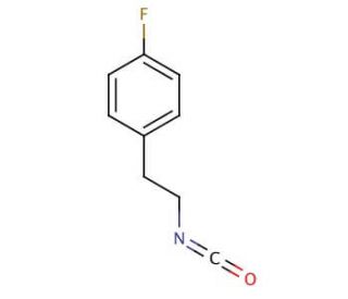 4-Fluorophenethyl isocyanate (CAS 65535-53-7) - chemical structure image