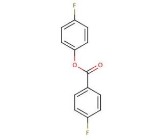 4-fluorophenyl 4-fluorobenzoate (CAS 2069-56-9) - chemical structure image