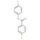 4-fluorophenyl 4-fluorobenzoate (CAS 2069-56-9) - chemical structure image