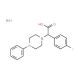(4-Fluorophenyl)(4-phenylpiperazin-1-yl)-acetic acid hydrobromide - chemical structure image