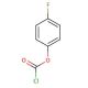 4-Fluorophenyl chloroformate (CAS 38377-38-7) - chemical structure image