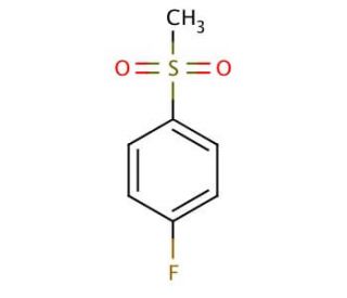 4-Fluorophenyl-methylsulfone (CAS 455-15-2) - chemical structure image