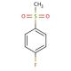 4-Fluorophenyl-methylsulfone (CAS 455-15-2) - chemical structure image