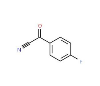 (4-Fluorophenyl)oxo-acetonitrile (CAS 658-13-9) - chemical structure image