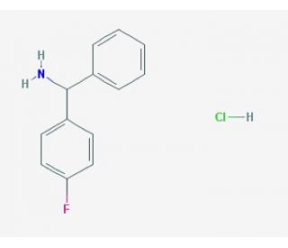 (4-fluorophenyl)(phenyl)methylamine hydrochloride - chemical structure image