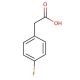 4-Fluorophenylacetic acid (CAS 405-50-5) - chemical structure image