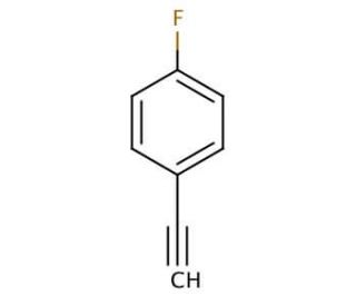 4-Fluorophenylacetylene (CAS 766-98-3) - chemical structure image