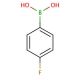 4-Fluorophenylboronic acid (CAS 1765-93-1) - chemical structure image