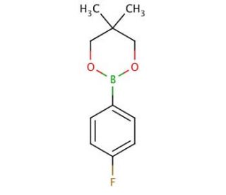 4-Fluorophenylboronic acid neopentylglycol ester (CAS 225916-39-2) - chemical structure image