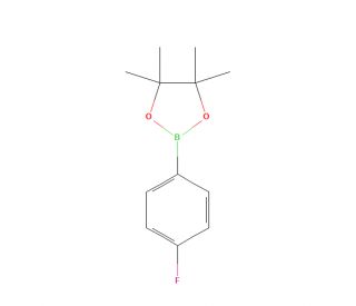 4-Fluorophenylboronic acid pinacol ester (CAS 214360-58-4) - chemical structure image