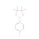 4-Fluorophenylboronic acid pinacol ester (CAS 214360-58-4) - chemical structure image