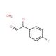 4-Fluorophenylglyoxal monohydrate (CAS 447-43-8) - chemical structure image