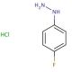 4-Fluorophenylhydrazine hydrochloride (CAS 823-85-8) - chemical structure image
